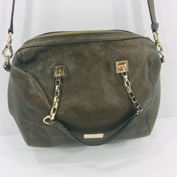 Vintage Kate Spade leather green crossbody bag#KS60 - Picture 4 of 14